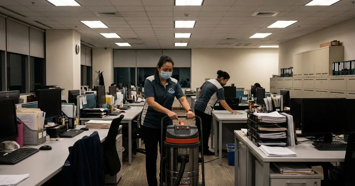 How often to professionally clean your office